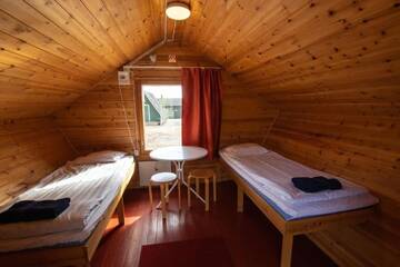 Фото номера Двухместный номер с 2 отдельными кроватями Кемпинги Ranuanjärvi Camping г. Рануа 8