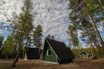 Фото номера Четырехместный номер Дуплекс Кемпинги Ranuanjärvi Camping г. Рануа 5